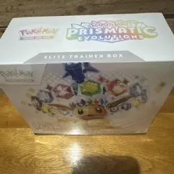 Pokemon Prismatic Evolutions Elite Trainer Box (ETB) New Sealed Eevee Promo Card - Image 2
