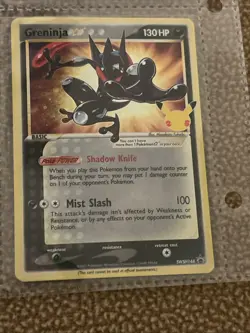 Greninja Card Holo Promo Shadow Knife Mist Slash 25 Anniversary Edition Card - Image 1