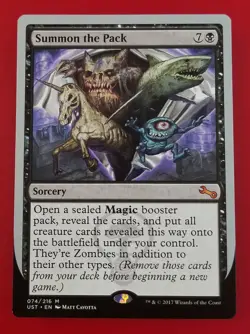 1x Summon the Pack | Unstable | MTG Magic Cards - Image 1