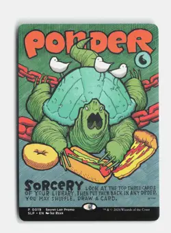 Ponder 19 Secret Lair Showdown MTG NM - Image 1