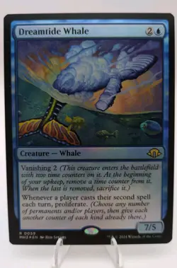 Dreamtide Whale; MTG; Modern Horizons 3- Foil - Image 1