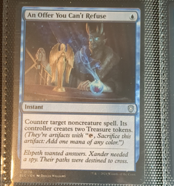 Wizards of the Coast An Offer You Can't Refuse Foil Alt Art SNC 0070 EN 2022 - Image 1