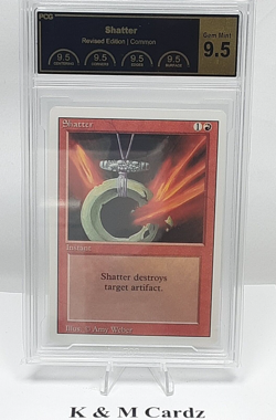 MTG - Revised - Shatter - Graded - PCG 9.5 - Vintage - Image 1