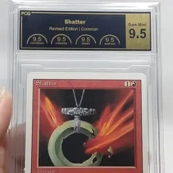 MTG - Revised - Shatter - Graded - PCG 9.5 - Vintage - Image 3
