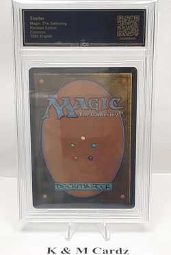 MTG - Revised - Shatter - Graded - PCG 9.5 - Vintage - Image 4