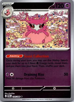 Aromatisse 036/088 Uncommon Perfect Order Pokemon Reverse Holo Near Mint - Image 1