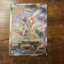 Pokemon TCG Arceus v Sword & Shield Brilliant Stars Holo Ultra Rare - Image 1