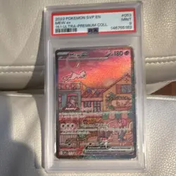 Pokemon TCG Mew ex SV Scarlet & Violet Promo Holo #053 English 2023 PSA 9 6+ - Image 1