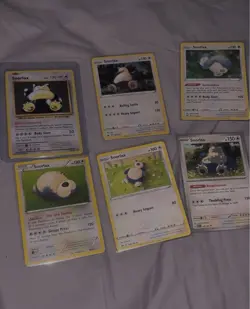 Pokemon TCG Snorlax 6 Card Assorted Era Lot XY/SH/SV Era - Image 1