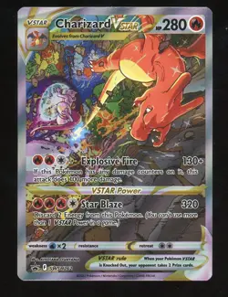 Pokemon TCG Charizard VSTAR SWSH262 Sword & Shield Promo Card - Near Mint - Image 1