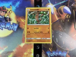 Pokemon TCG Sudowoodo SM207 Sun & Moon Holo Promo Trading Card - Image 1