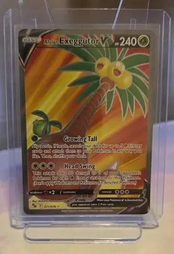 Alolan Exeggutor V (Full Art) 071/078 Pokemon GO Holo - Image 1