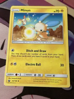 Pokemon TCG | Minun | 54/168 | Celestial Storm | Regular | Uncommon - Image 1