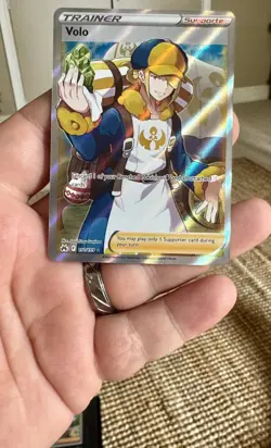 Pokemon TCG - Volo (Full Art) 151/159 Crown Zenith Holo Ultra Rare NM - Image 4