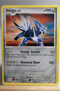 Dialga 23/127 Rare Platinum 2009 Pokemon TCG - Image 1