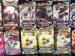 Pokemon Lot of 26 Sword & Shield Various Sets Booster Packs Factory Sealed - Image 3