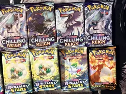 Pokemon Lot of 26 Sword & Shield Various Sets Booster Packs Factory Sealed - Image 4