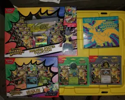 Pokemon TCG: Ascended Heroes(ETB), Pin, Posters Lot Of 5 - Image 1