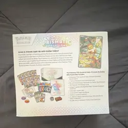 Pokemon TCG Scarlet & Violet Prismatic Evolutions Elite Trainer Box 65ct Eevee - Image 2