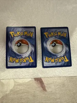 Mega Charizard Ex #69/106 And Mega Blastoise Ex #30/146 Pokemon Cards LP And HP - Image 2