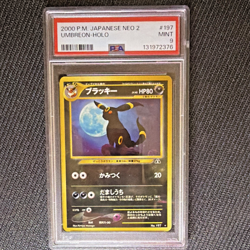 Pokemon Umbreon Neo 2 - Crossing the Ruins #197 Japanese Holo Rare PSA 9 - Image 1
