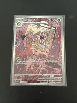 Lileep 145/142 Illustration Rare Holo English Pokemon TCG Stellar Crown NM - Image 1