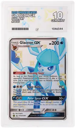 Pokemon Glaceon GX Full Art Ace 10 - Image 1