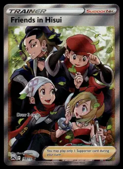 POKEMON FRIENDS IN HISUI CROWN ZENITH 148/159 ULTRA RARE NM/M - Image 1
