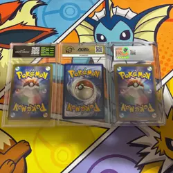 Pokemon TCG Slab Lot Of 3 Mint Japanese English Mint + Free Pokemon Pack - Image 2