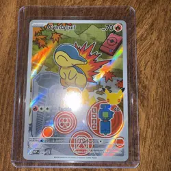 Pokemon First Partners Series 2 Cyndaquil Promo 047 - Image 1