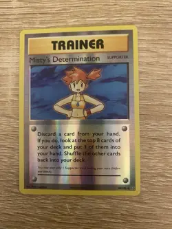 Pokemon TCG Misty's Determination Evolutions 80/108 Reverse Holo Uncommon - Image 1