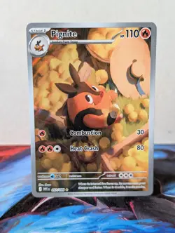 Pignite 097/086 Illustration Rare SV: White Flare Pokemon TCG - NM - Image 1