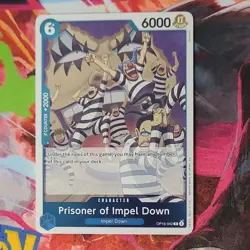 Bandai Prisoner of Impel Down OP16-042 R Impel Down NEAR MINT PACK FRESH - Image 1