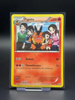 Pignite 26/113 Legendary Treasures LP Pokemon Card TCG 2013 B&W Era - Image 1