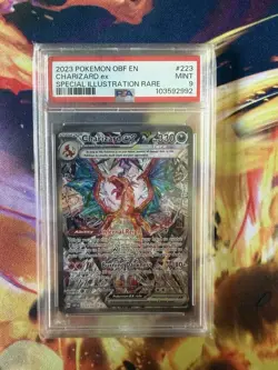 Charizard EX Obsidian Flames PSA 9 Certified Card 223/197 - Image 1
