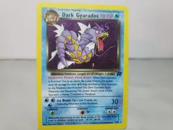 Dark Gyarados 8/82 Holo Team Rocket Prerelease Promo Pokemon Card - Image 1