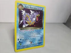 Dark Gyarados 8/82 Holo Team Rocket Prerelease Promo Pokemon Card - Image 2