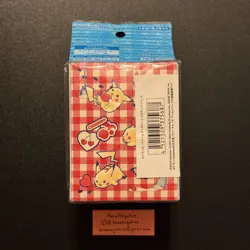 Pokemon Center Japan Pikachu and Cherrim Card Deck Box ~ US SELLER - Image 3