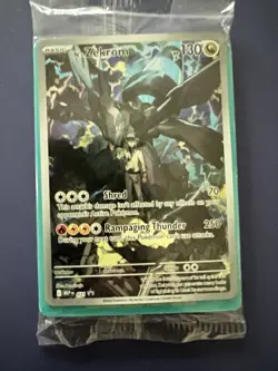 N's Zekrom 031 Sealed Promo Ascended Heroes ETB Pokemon Card And Dividers - Image 2