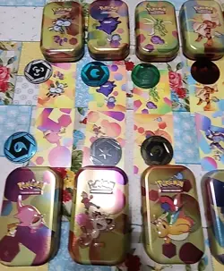 Empty Art Set 151 Tins, Art Cards, Coins. NO PACKS! All 10 Shown Fast Shipping - Image 3