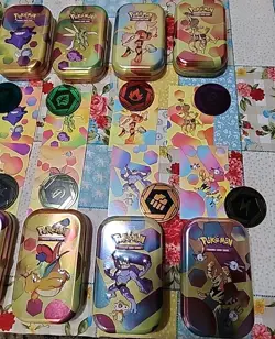 Empty Art Set 151 Tins, Art Cards, Coins. NO PACKS! All 10 Shown Fast Shipping - Image 5