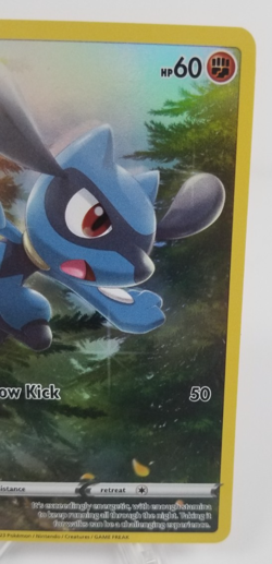 Riolu GG26/GG70 Galarian Gallery Crown Zenith Pokemon Card (Near Mint) - Image 2