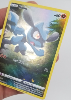 Riolu GG26/GG70 Galarian Gallery Crown Zenith Pokemon Card (Near Mint) - Image 4