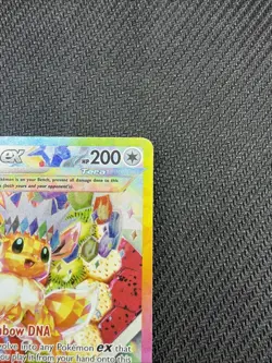 Pokemon TCG Eevee EX 174 SV Scarlet & Violet Promo Holo Card NM Condition - Image 5