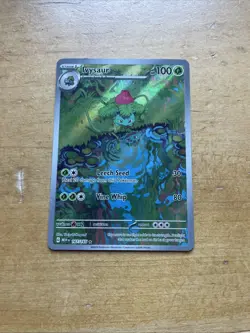 Pokemon Ivysaur Holo Card IR 167/165 Scarlet & Violet 151 Series Great Condition - Image 1