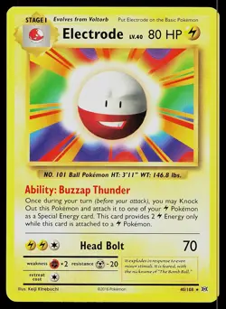 Pokemon Card Evolutions Electrode 40/108 Rare - Image 1