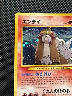 [NM/M] Entei Pokemon Card Japanese No.244 Neo 3 Revelation 2000 Vintage Holo - Image 5
