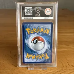 Pikachu 20/108 Roaring Skies Build-A-Bear Workshop Stamped ACE 8 Graded Card - Image 2