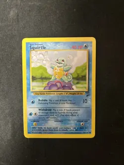 Squirtle - 93/130 - Base Set 2 - Pokemon Card D1 - Image 1