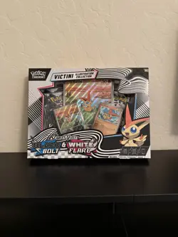 Pokemon Black & White Victini Collection Box Trading Cards Set - Image 1